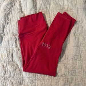 Hot pink Fleo el toro 25” leggings